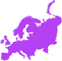 Map of Europe with representative cities marked for snapproxy server locations